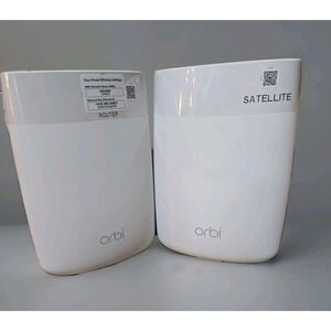 NETGEAR Orbi RBR50 Router & RBS50 Satellite – AC3000 Tri-Band Mesh WiFi System